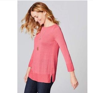 NEW J. Jill Caroline Linen Cotton Blend Top